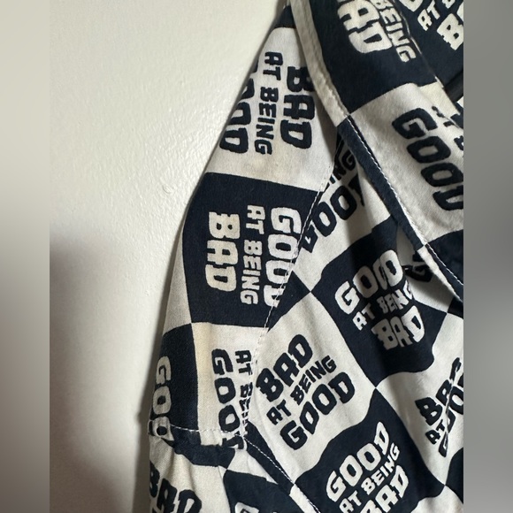 H&M Divided Good at Being Bad / Bad at Being Good Dress Shirt - Picture 3 of 4